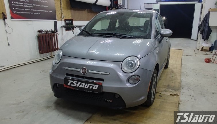 Правильная шумоизоляция Fiat 500E в Калуге