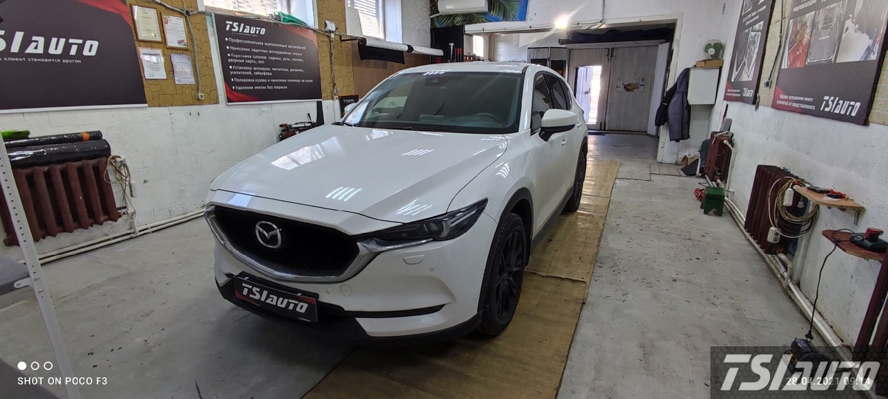 Правильная шумоизоляция Mazda CX 5 в Калуге