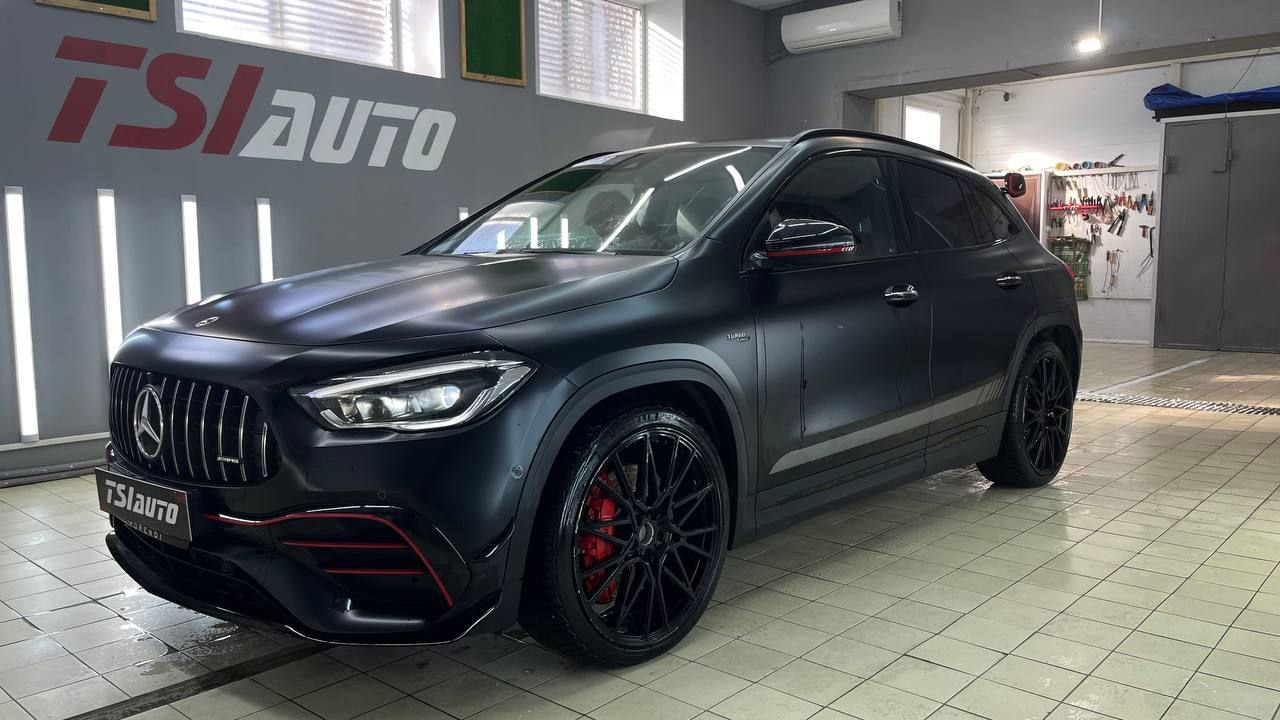 Mercedes GLA шумоизоляция арок в Калуге