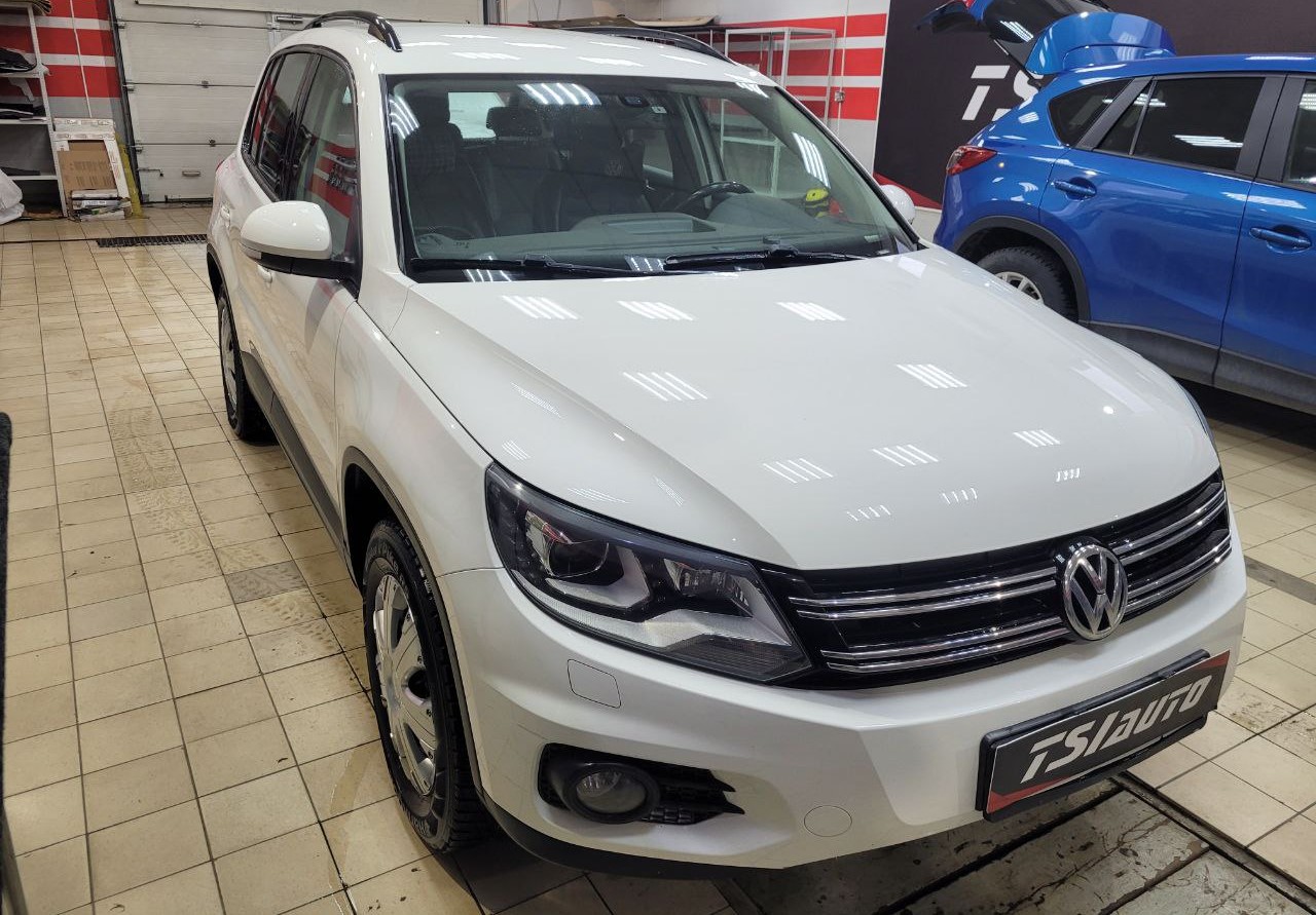 Шумоизоляция VW Tiguan в Калуге - пакет Элит